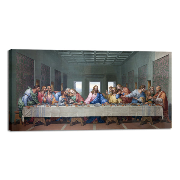 Canvas Prints the Last Supper by Leonardo Da Vinci Classic Art Reproductions Jesus Canvas Wall Art