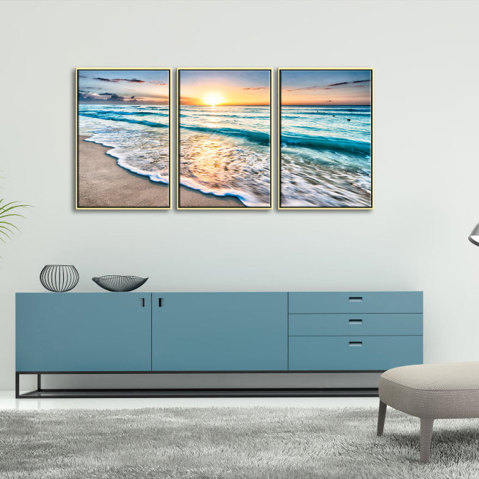 ocean paintings on canvas