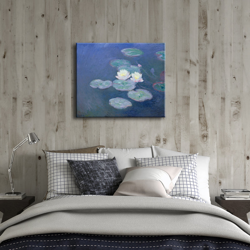 Water Lilies-Canvas Prints Wall Art of Claude Monet