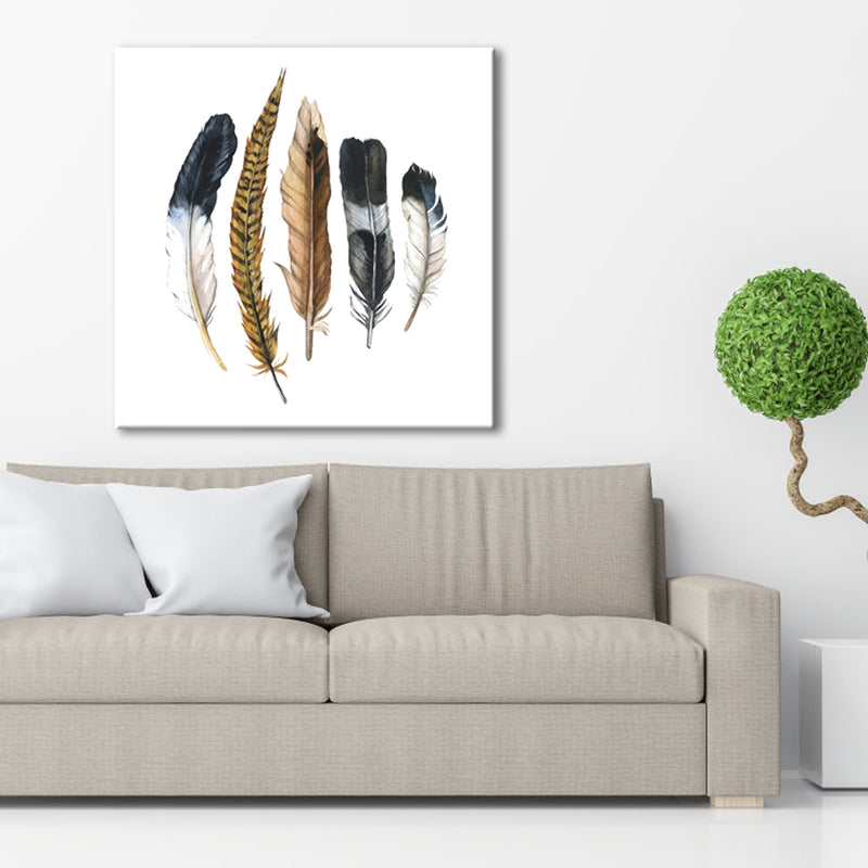 Colorful Feathers Pictures Canvas Prints