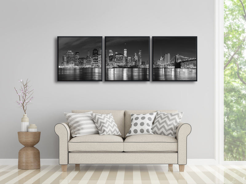 Framed New York City Cityscape Canvas Prints