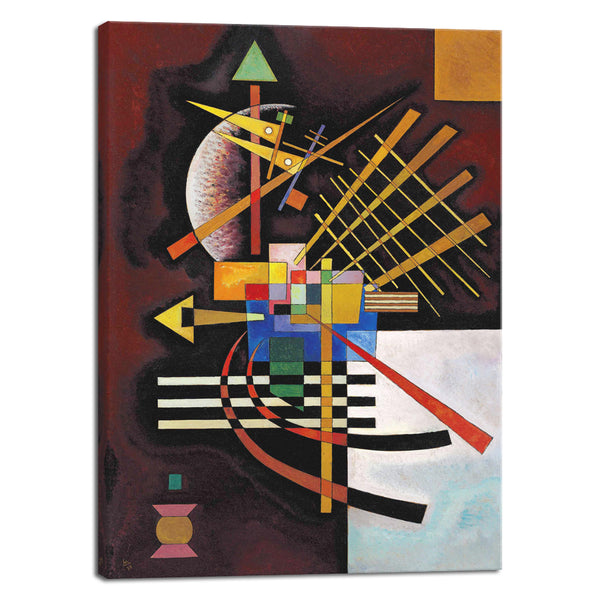 Above and Left,1925 by Wassily Kandinsky Classic Art