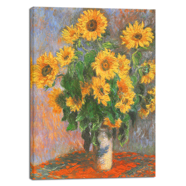 Bonquet of Sunflowers 1880 by Claude Monet
