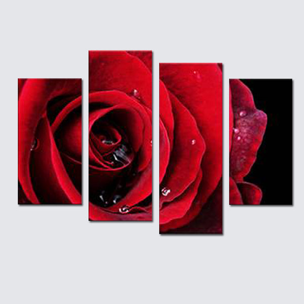 rose canvas picture