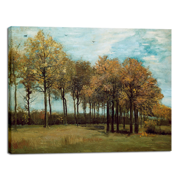 Autumn Landscape 1885 Canvas Prints of Vincent Van Gogh