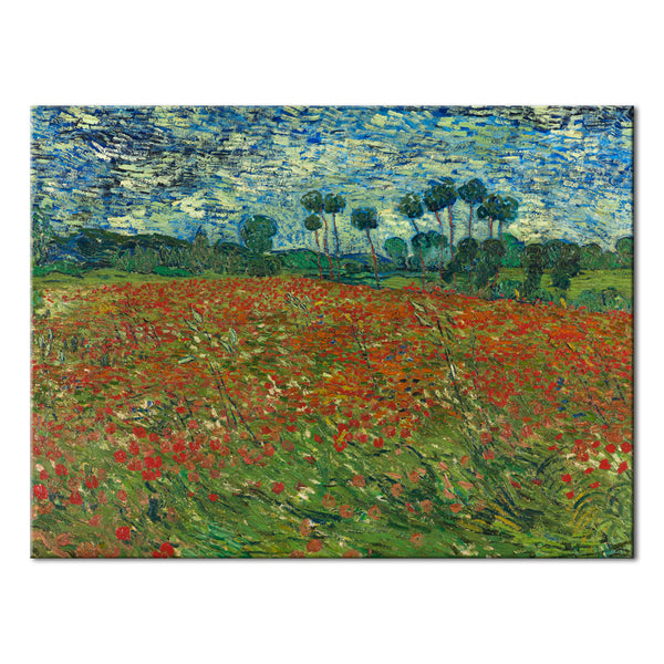 Poppy Field June 1890 by Van Gogh