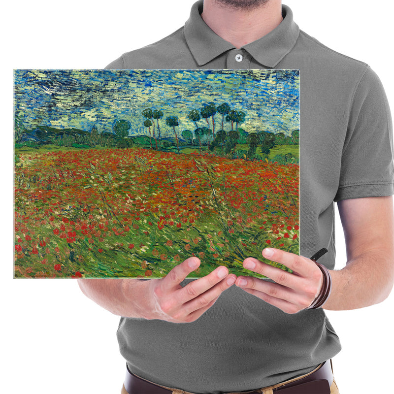 Poppy Field June 1890 by Van Gogh
