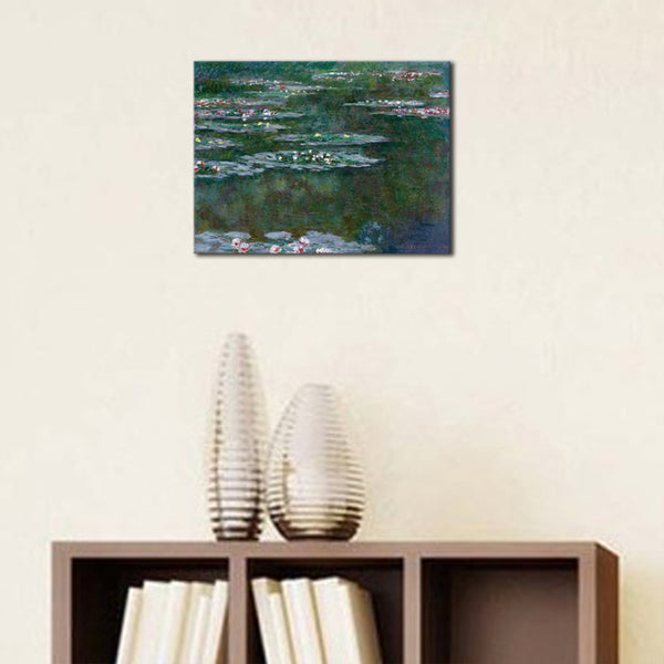 water lily wall art