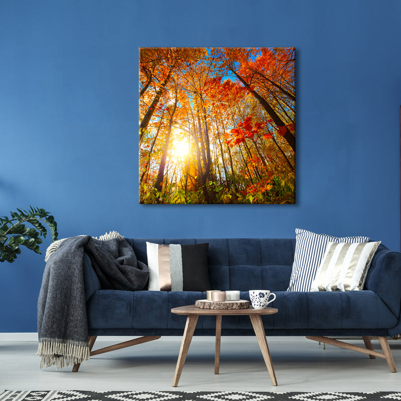 Large Last Hint of Sunset Nature Landscape Artwork