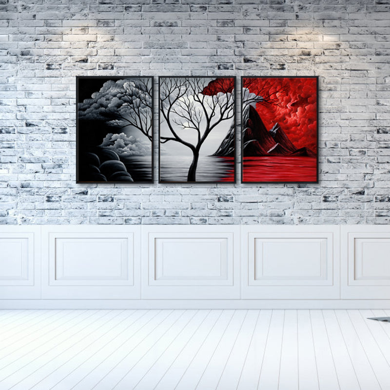 3 piece canvas wall art