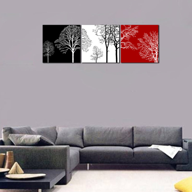 black and red