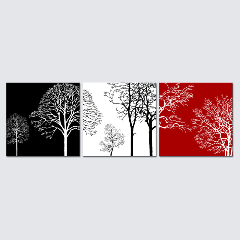 red and white