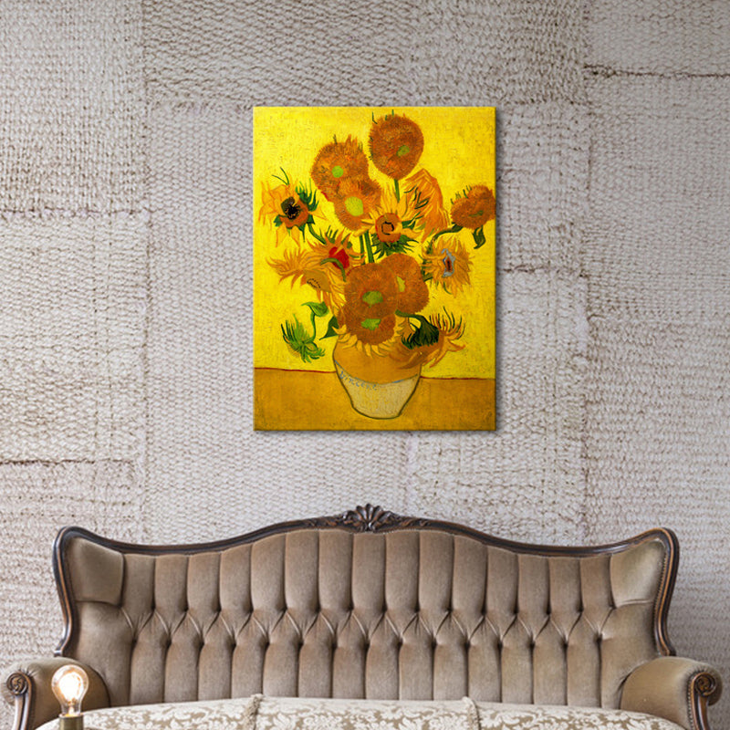 Van-Gogh sunflowers