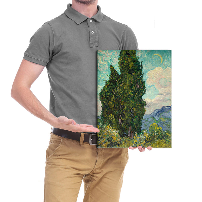 Cypresses Classic Canvas Prints Wall Art by Van Gogh